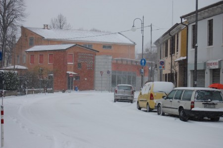 Snow in Piove di Sacco